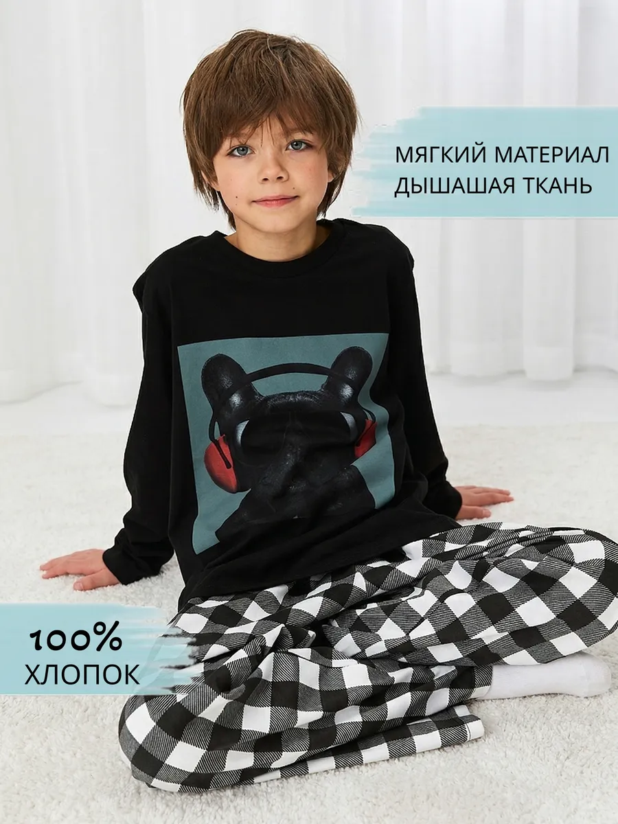 Пижама для мальчика подростка с шортами домашний костюм — NEXT ONE